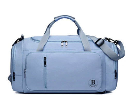 Lightweight Waterproof Duffel – Oxford Cloth Gym & Travel BagSingle or double shoulder straps (detachable)