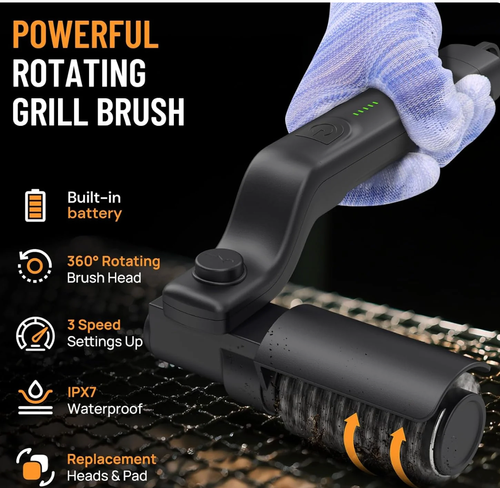 🔥Electric Rotary Grill Brush ❤️