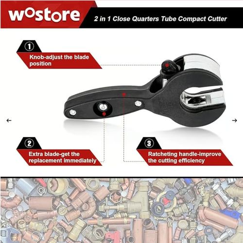 Ratcheting Tubing Cutter🔧