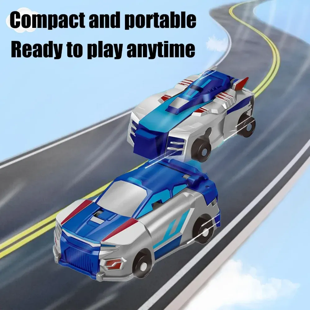 💥 Kul 2-I-1 Magnetisk Transformator Drak Bil Leksak❤️💥