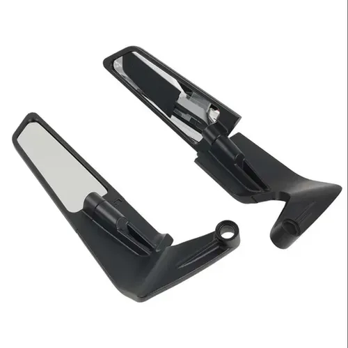 1 Pair Rotatable Adjustable Motorcycle Rearview Mirrors