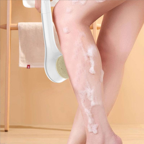 Electric Long Handle Exfoliating Bath Brush