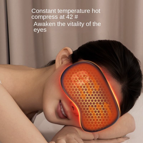 2025 Smart Vibration Eye Massager for Massage Device with Sleep Hot and Cold Spray Eye Herbal Steam Eye Care Device