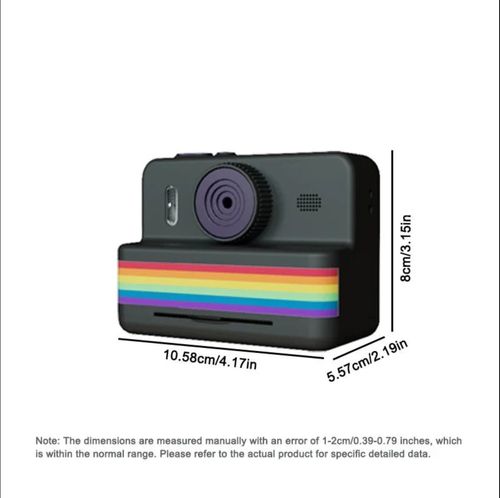 Kids Instant Print Digital Camera – HD Video & Fun Selfie Toy