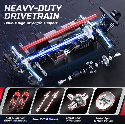 Fast Brushless RC Cars for Adults & Boys