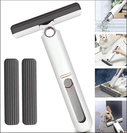 QuickMop™ – 2-in-1 Mop | Self-Squeezing Roller | Lightweight & Space-Saving