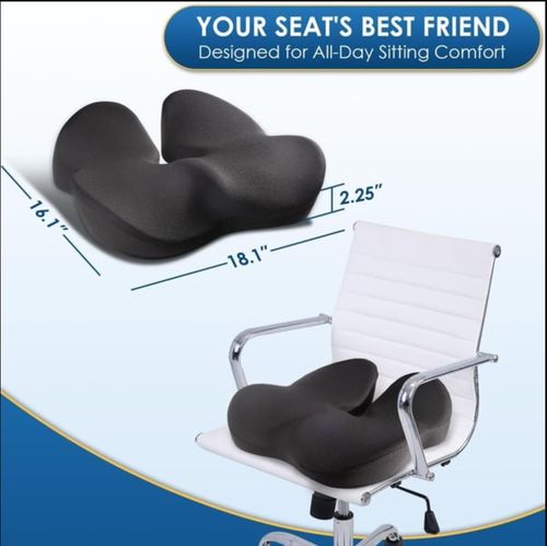 🎁 Ergonomic Memory Foam Seat Cushion