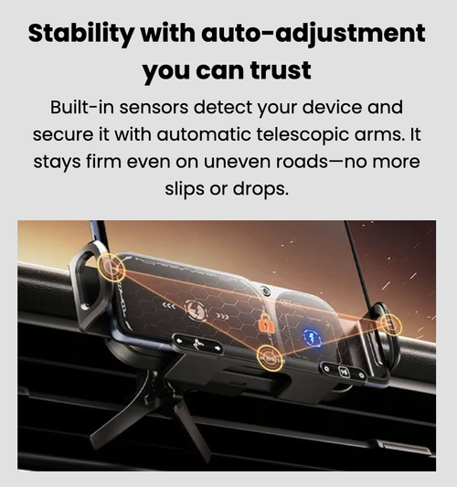 ❤️Wireless Charging Rotating Car Mount❤️