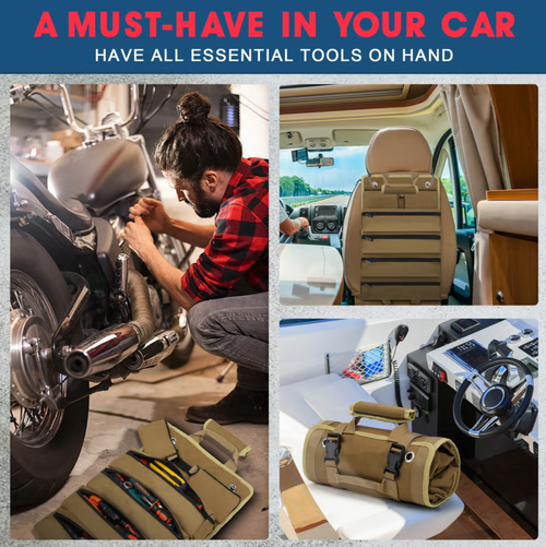 💥 Premium Roll Up Tool Bag