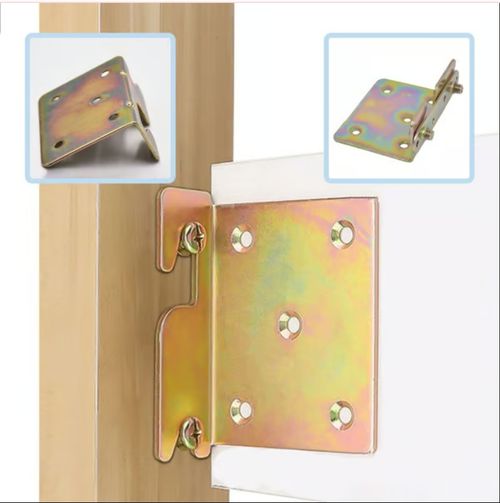Iron color zinc plated Furniture Connection Hinge