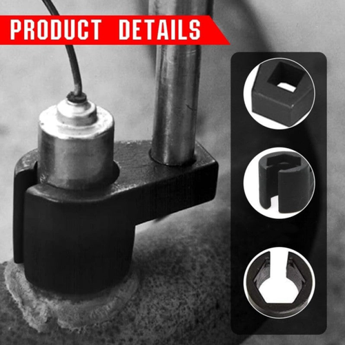 Automotive O2 Sensor Offset Socket & Thread Chaser 5 PCS Set🚗🔧