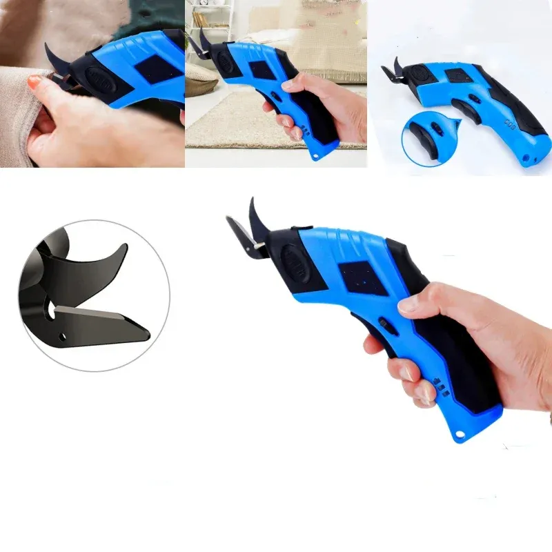 ✂️Rechargeable Cordless Electric Precision Smart Cutter✂️💥Rechargeable + Upgraded Durable Tungsten Steel Blade *2 (Plastic Case) 640g