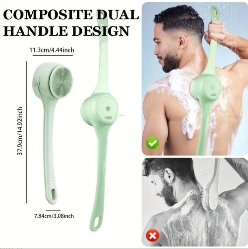 Electric Long Handle Exfoliating Bath Brush