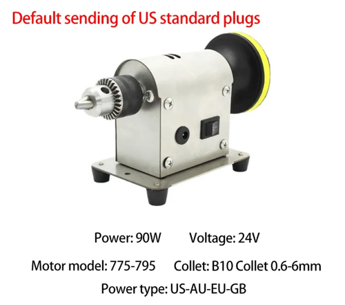 Multifunctional jade carving machine angle grinder (795 grinder host + 96 watt power supply)