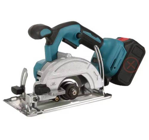 Cordless Electric Circular Wood Cutter Adjustable (10-cell, 1 battery, 1 charger set)