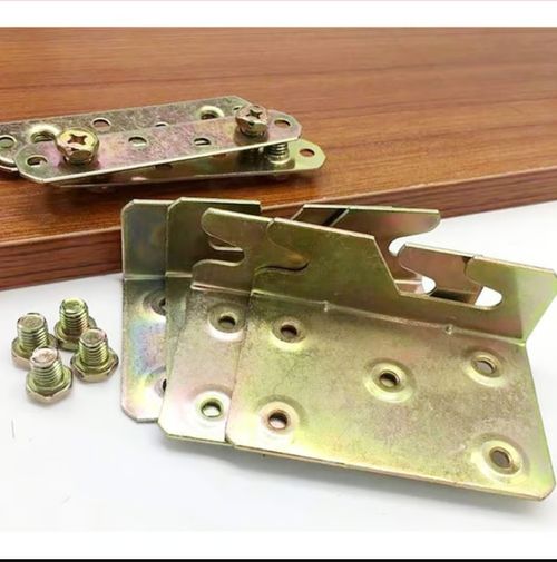 Iron color zinc plated Furniture Connection Hinge