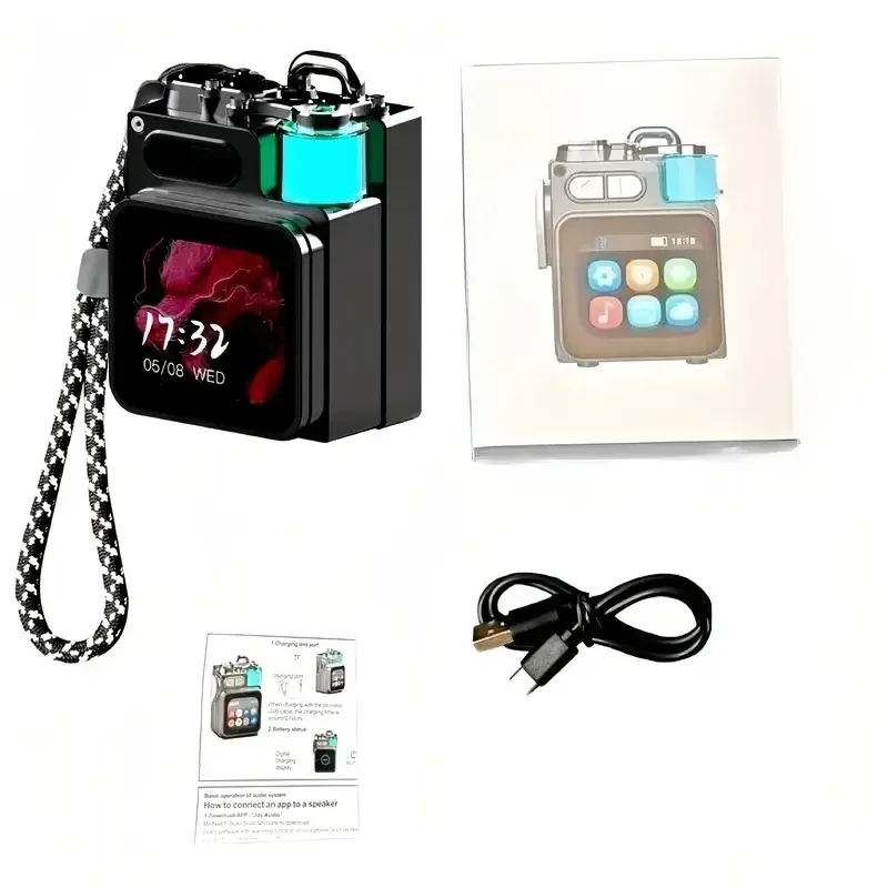 Portable Small Multi-function Touch Screen Speaker