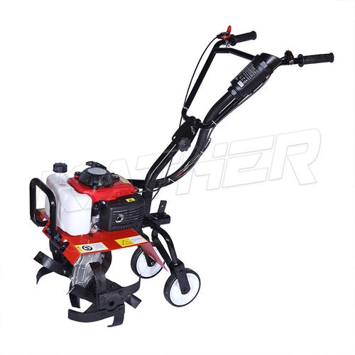 Agricultural small household rotary tiller hand tractor mini power tiller cultivator weeder suitable for orchard