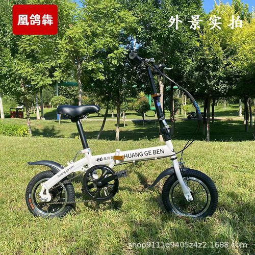 New Portable Ultra-Light 12 and 14 Inch Mini Folding Bicycle for Men Women Students with Variable Speed Disc Brake Steel Fork