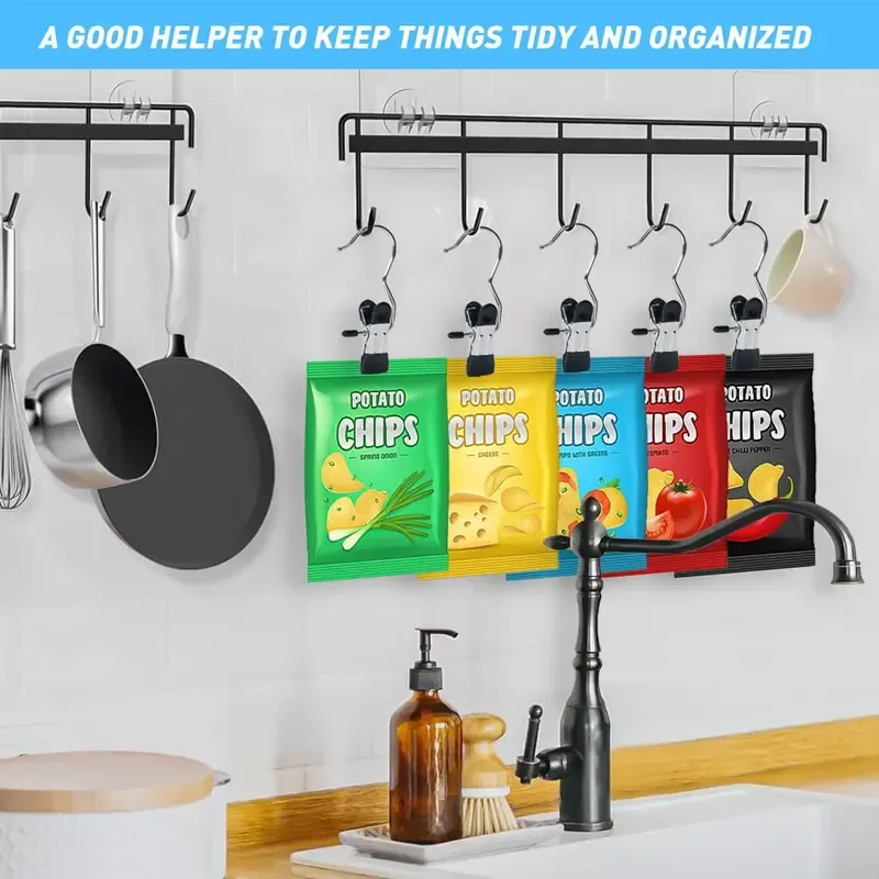 Ultimate Lightweight 16 Counts Anti-Rust Hanging Clips Clothespins, Travel Leggings Skirt Hanger Organizer for Home & More, Spacesaving Magic Hat & Pants Trousers Storage Rack Multipurpose Organized Hooks Clotheshanger