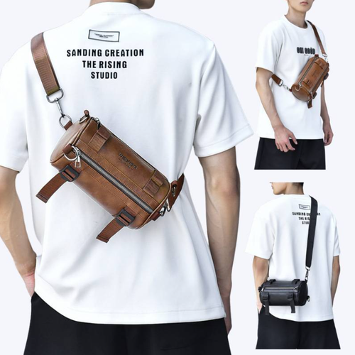 New high-end men's crossbody bag