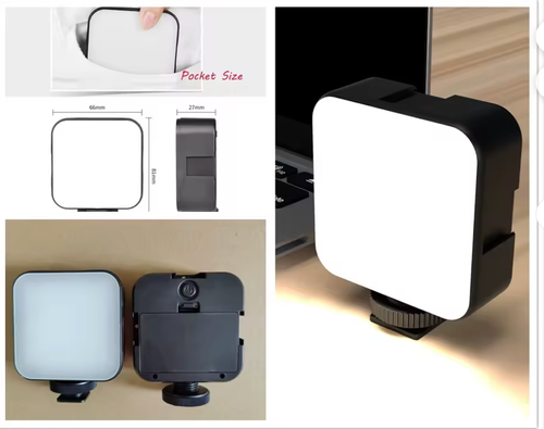 💗Flexible ring light tripod with microphone💗