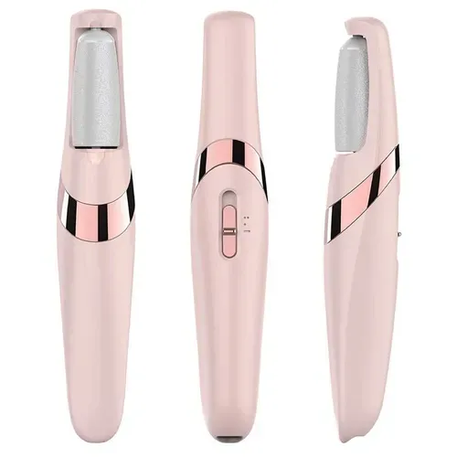 Rechargeable Pedicure Machine pink Electric Foot Callus Remover