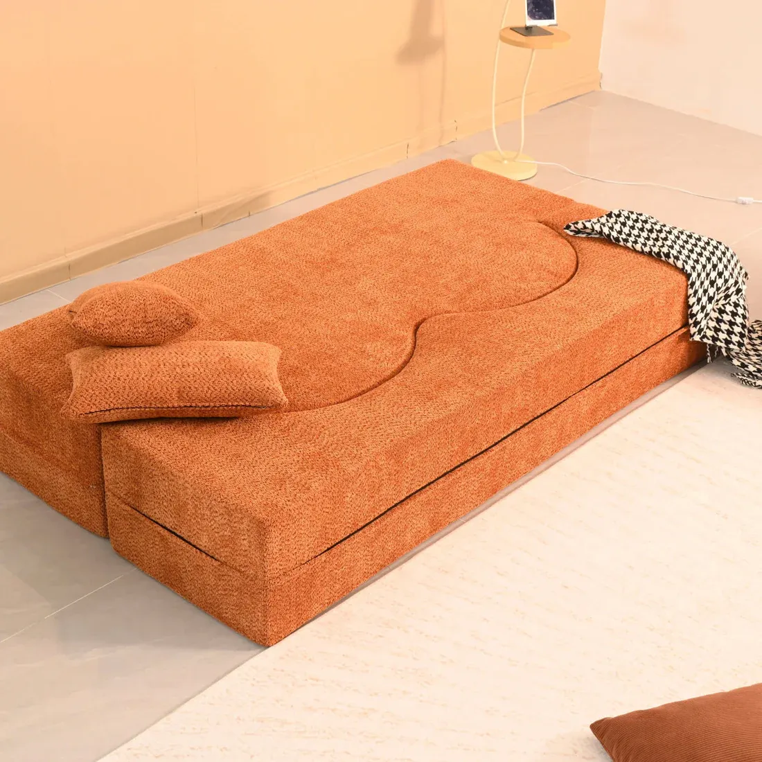 Compression Modular Space-Saving Sofa Bed