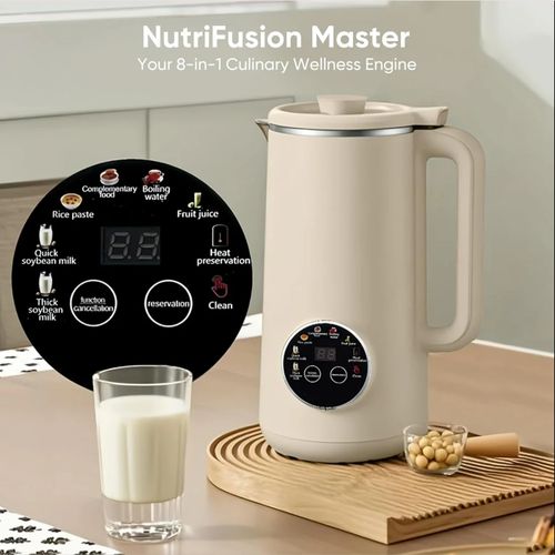 27oz Nut Milk Maker Machine with 12 Steel Blades