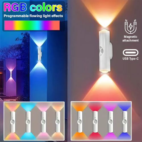 ⏳Rechargeable Smart LED Motion Sensor Ambient Light（4pc）