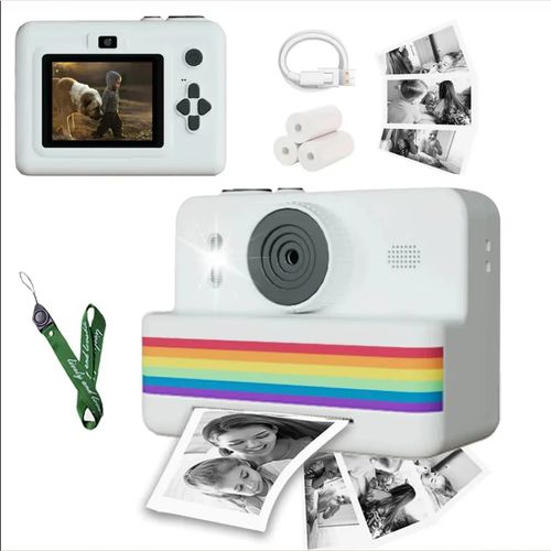 Kids Instant Print Digital Camera – HD Video & Fun Selfie Toy