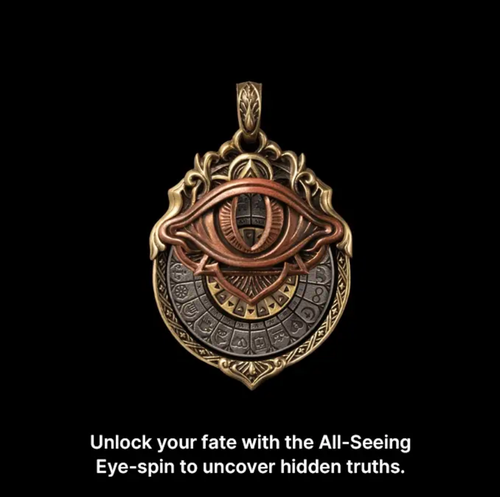 Tarot Vision Pendant: Connect to Cosmic Wisdom Anytime