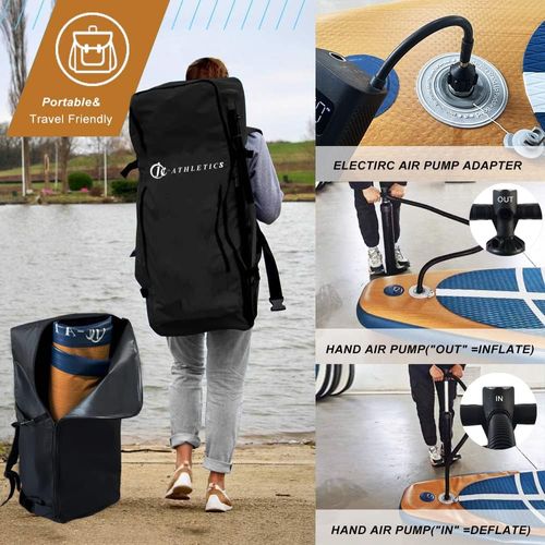 Inflatable surfboard