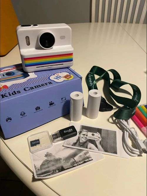 Kids Instant Print Digital Camera – HD Video & Fun Selfie Toy