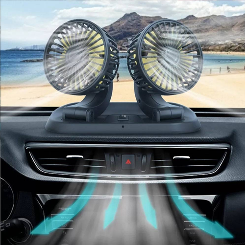 2025 Newly Double Cooling Car Fan