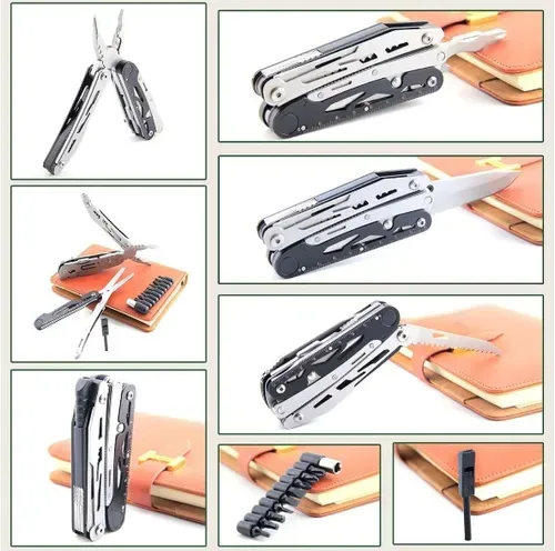 Spot Multi-Functional Disassembly Pliers Scissors Outdoor Camping Fire Tools Multi-Purpose Survival Knife Pliers High-End Folding Tool Pliers