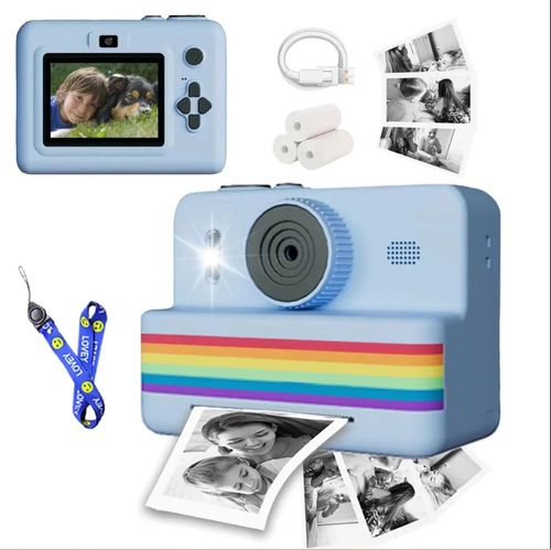 Kids Instant Print Digital Camera – HD Video & Fun Selfie Toy