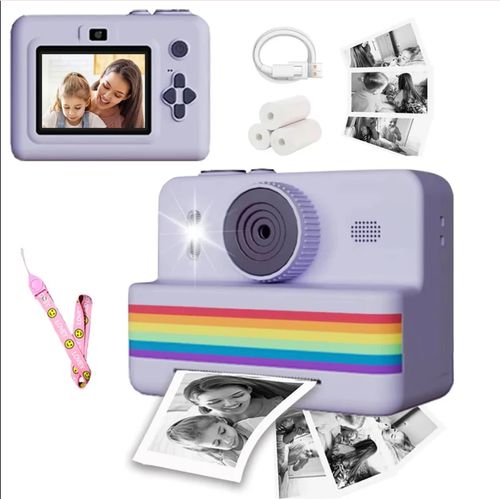 Kids Instant Print Digital Camera – HD Video & Fun Selfie Toy