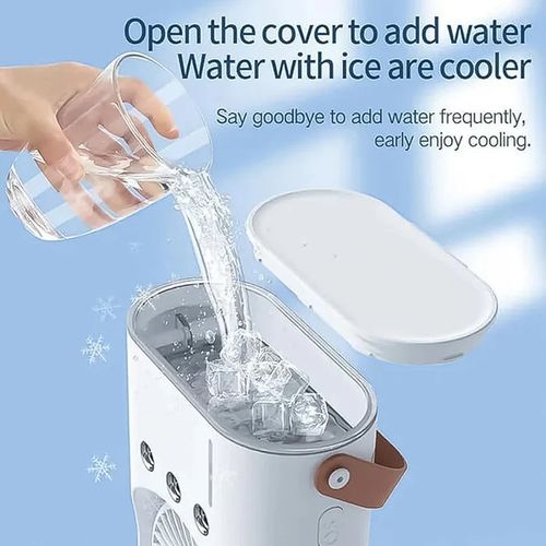 Portable Fan Double Ended Spray Fan Desk Fan with Cooler USB
