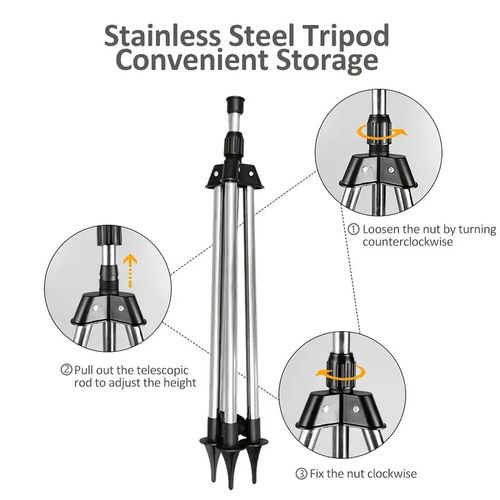 Automatic Rotating Sprinkler Tripod