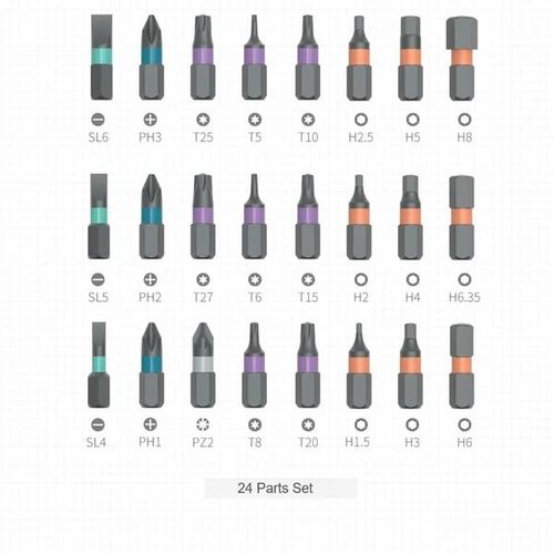 DlY screwdriver 24 in 1 ratchet screwdriver