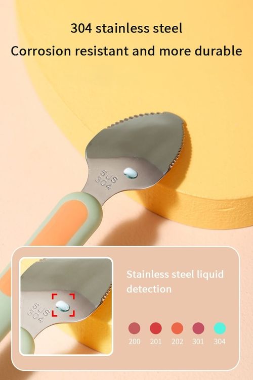 🔥Baby Double Head Scraping Fruit Spoon