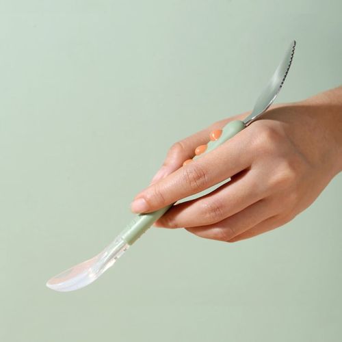 🔥Baby Double Head Scraping Fruit Spoon