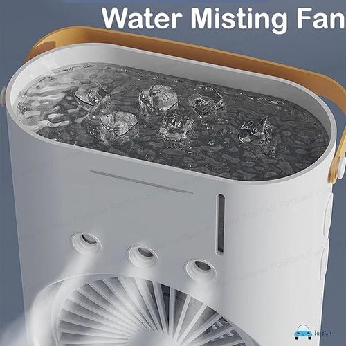 Portable Fan Double Ended Spray Fan Desk Fan with Cooler USB