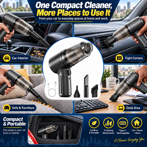🛒 BEST SELLER 🛒 CASH ON DELIVERY！Cordless Multifunctional Handheld Portable Car Vacuum Cleaner Nairobi Stock |48H Dispatch |COD Orders are dispatched within 48 hours from our  Nairobi warehouse. Delivery takes 1–3 working days.