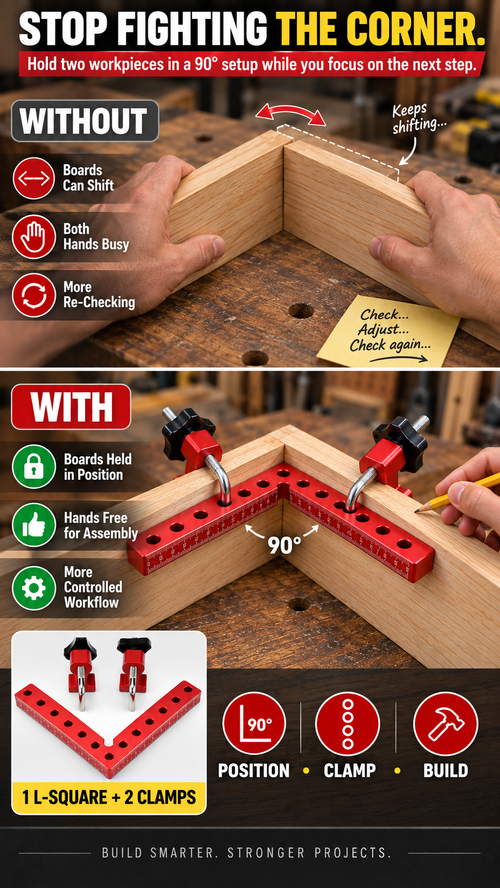🚚 FAST DELIVERY 🚚 CASH ON DELIVERY！Carpentry Right-Angle Clamp, Panel Joining Clamp. Nairobi Stock |48H Dispatch |COD Orders are dispatched within 48 hours from our  Nairobi warehouse. Delivery takes 1–3 working days.