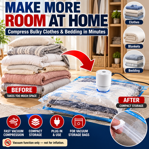 Vacuum Storage Bags with Pump Kenya | Space Saving Clothes & Bedding Bags