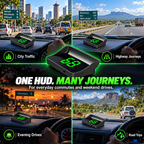 🛒 BEST SELLER 🛒 CASH ON DELIVERY！ Head-Up Display. Nairobi Stock |48H Dispatch |COD Orders are dispatched within 48 hours from our  Nairobi warehouse. Delivery takes 1–3 working days.