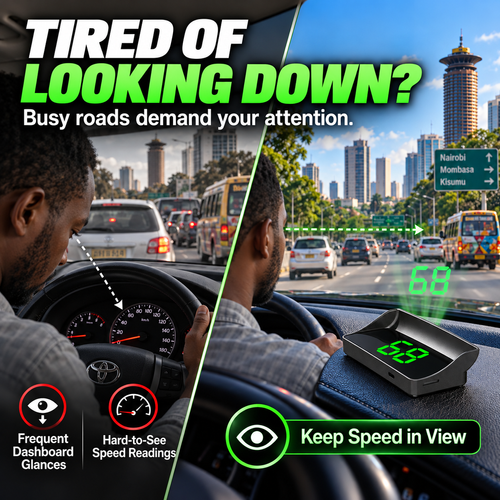 🛒 BEST SELLER 🛒 CASH ON DELIVERY！ Head-Up Display. Nairobi Stock |48H Dispatch |COD Orders are dispatched within 48 hours from our  Nairobi warehouse. Delivery takes 1–3 working days.