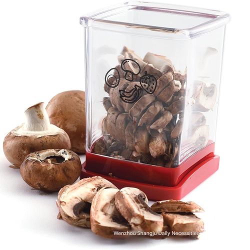 Durable Vegetable Slicer, Fruit & Vegetable Fast Cutting Slicer, Kitchen Accessories Stainless Steel Blade Fruit Slicer Cup, Strawberry Cutter, Kitchen Gadget